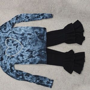 20pc long sleeve  set with belle bottom